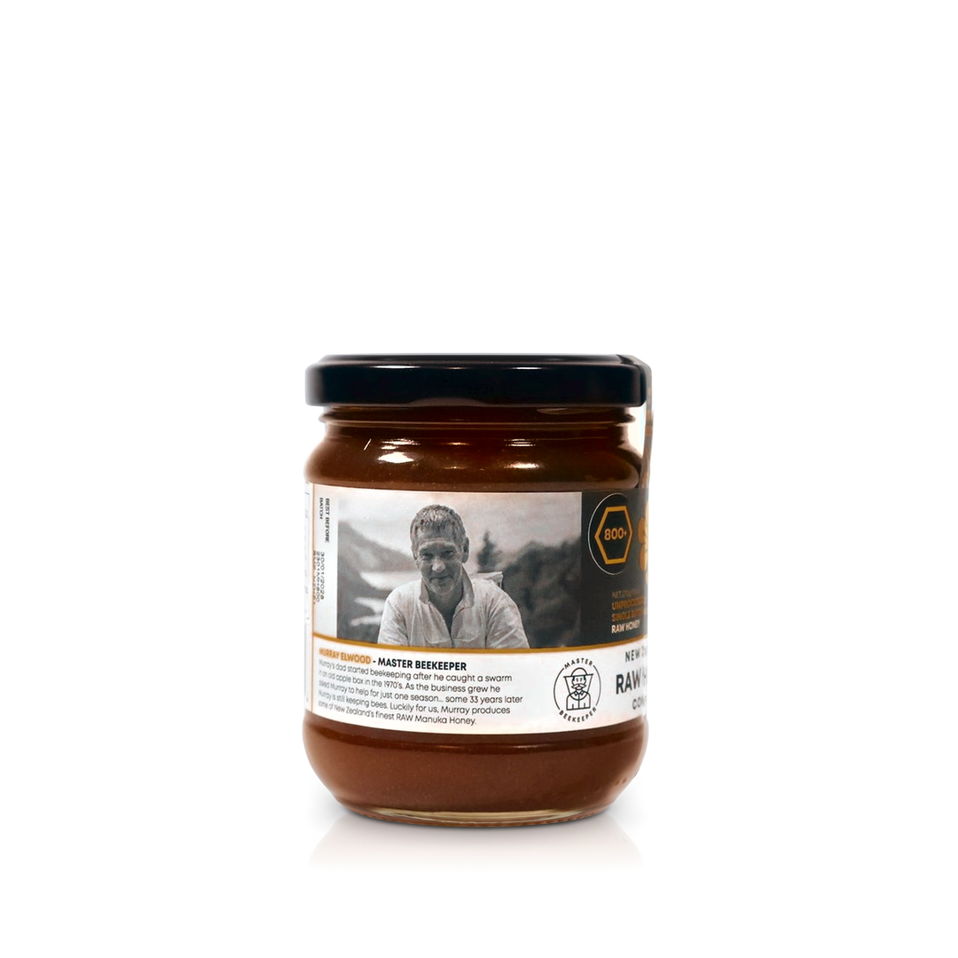 Manuka Honig 800, 270 g – Seitenansicht