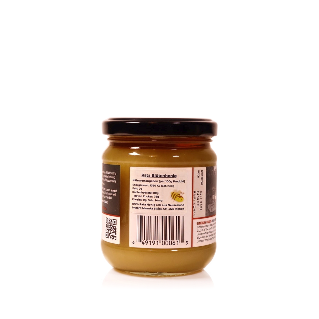 Rata Honig, 270 g – Rückseite
