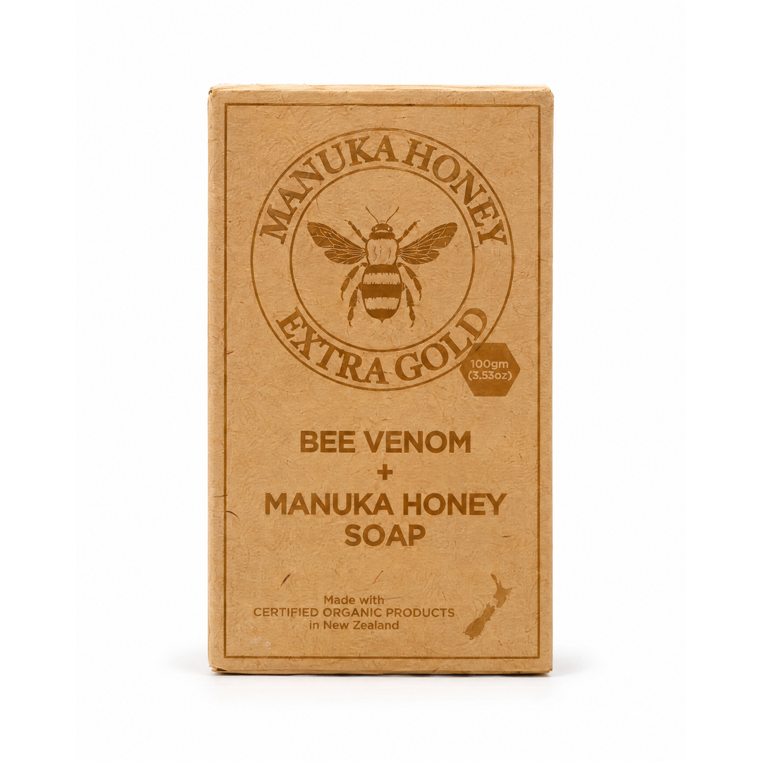 Mills Farm Seife mit Bienengift und Manuka Honig, 100 g