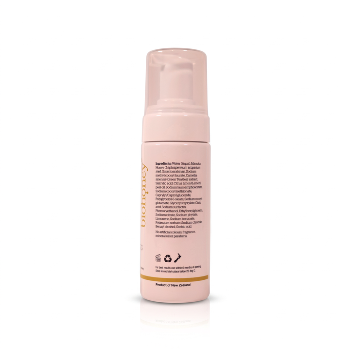 Acne Foaming Wash – Rückseite